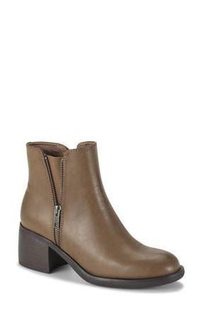 BareTraps Avery Faux Leather Bootie in Truffle at Nordstrom Rack, Size 8.5
