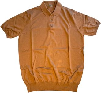Ferrante Tops - Heren - Polos - Bruin - L - Katoen - Tops