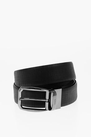 Ermenegildo Zegna Cintura in Pelle Reversibile 35mm Ermenegildo Zegna