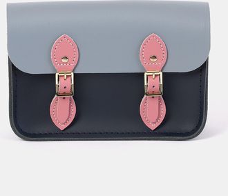 The Cambridge Satchel Company The Little One - Navy, French Grey & Rambling Rose