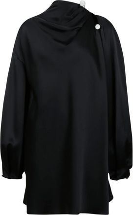 Giuseppe Di Morabito Abito con Scollo Alto Drappeggiato - - Dresses - Donna - Nero - M