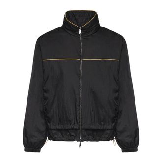 Fendi Windbreaker - male - Fendi - Light Jackets - Black - XL - Jackets
