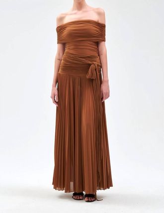 Ronny Kobo Blanchet Top And Ines Skirt