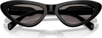Miu Miu Mub 11Su Zonnebrillen - Dames - Zonnebrillen - Zwart - 55 MM - Accessoires