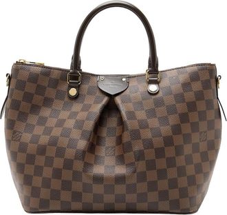 Louis Vuitton Brown Damier Ebene Siena Mm (Authentic Pre-Loved)