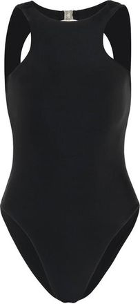 Brunna.Co The Jupiter Open-back Recycled One-piece Swimsuit in Black at Nordstrom, Size Medium