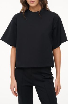 Staud Casette Oversize T-Shirt in Black at Nordstrom, Size Small