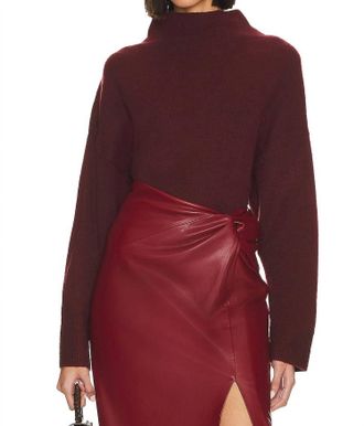 Sanctuary Change Of Season Tunic Sweater In Sugar Plum