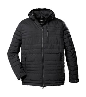 Stoy Steppjacke STOY STW 16 MN QLTD JCKT, Herren, Gr. 4XL, schwarz, Obermaterial: 100% Polyester;Futter: 100% Polyester;F&uuml;llung: 100% Polyester, Jacken Ste
