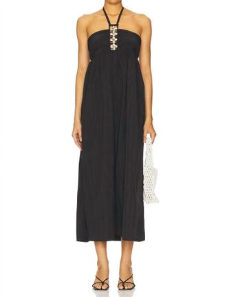 Rails Palazzo Dress In Black