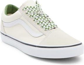 Vans Old Skool Sneaker in Marshmallow/green at Nordstrom Rack, Size 7