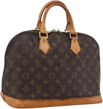 Louis Vuitton Pre-owned Handbags, female, Brown, Size: ONE SIZE Pre-owned Alma PM Hand Bag
