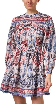 Chufy Chufy Tika Silk-Blend Mini Dress