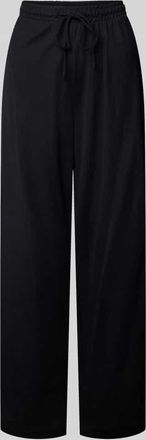 Only Loose Fit Stoffhose aus Viskose-Mix Modell JANY in Black, Gr&ouml;&szlig;e S