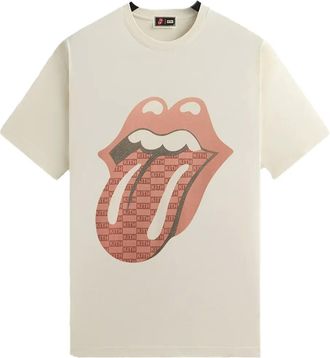 Kith x Rolling Stones Tongue T-shirt - Wit