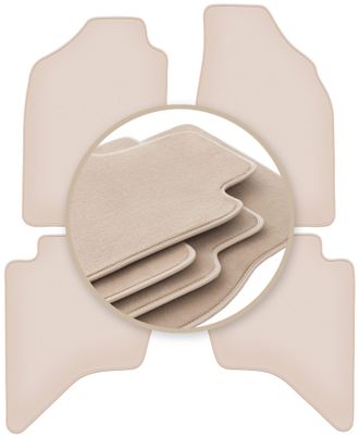 OEM Alfombrillas Beige Premium Para Ford Ranger Mk2 Pickup 2007-2012