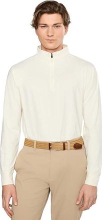 Black Clover Members Only Q-Zip Mens Sweatshirt Vanilla Sand : 2XL, Polyester/Spandex