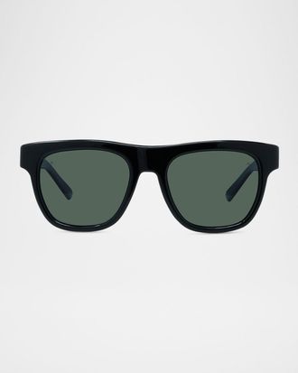 Vuarnet Men & apos;s Belvedere 06 Acetate Square Sunglasses