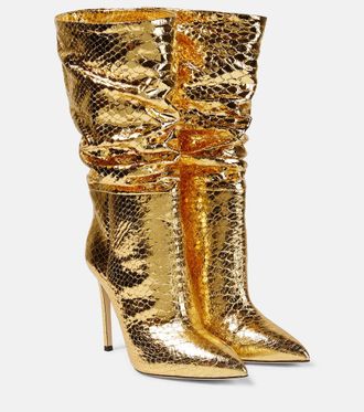 PARIS TEXAS pointed-toe stiletto-heel boots - women