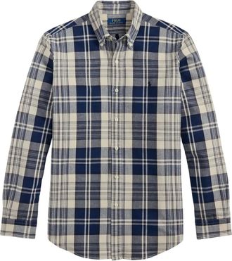 Polo Ralph Lauren Camicia Oxford a quadri - Blu
