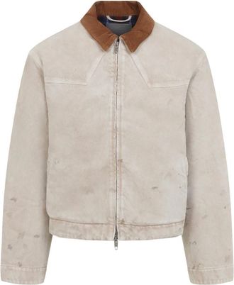 Balenciaga Chaqueta de trabajo - Jackets - Hombre - Beige - L