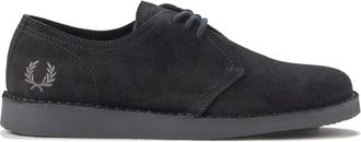 Fred Perry Schoenen, Heren, Zwart, 43 EU, Leer, Linden Sneakers
