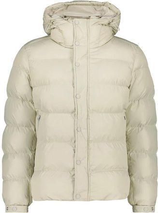 HUGO BOSS Omaris Jas - Heren - Winterjassen - Beige - 3XL - Leer - Jassen
