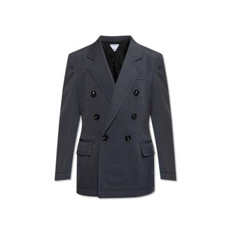 Bottega Veneta Wolle Twill Blazer