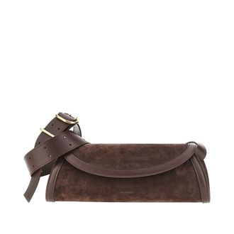 Jil Sander Suede leather small Cannolo bag Woman One Size