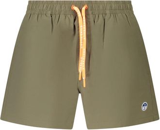 North Sails 36cm Zwemboxer - Heren - Strandmode - Groen - S - Polyester - Badmode