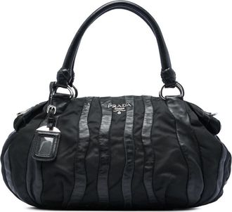 Prada Pre-owned Prada Tessuto Nappa Waves Handbag Ladies CDQOHQSQ9TFVC0FW