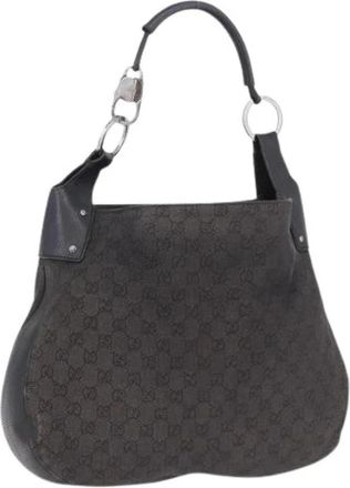 Gucci Borsa a mano vintage GG Canvas Pre-owned - - Pre-owned - Donna - Marrone - ONE SIZE