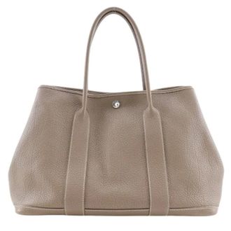 Herm&egrave;s Bolso tote Garden Party 36 Negonda Pre-owned - Pre-owned - Mujer - Marr&oacute;n - ONE SIZE