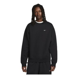 Nike Solo Swoosh Fleece Crew Black DX1361-010