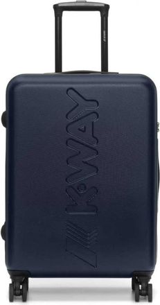 K-Way Medium Blauwe Cabine Trolley - unisex - Handbagage koffer - Blauw - ONE Size - Koffers