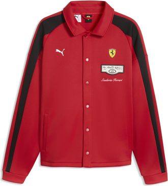 Puma Giacca sportiva Ferrari T7 da uomo, Accessori, Rosso, XXL