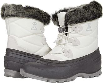 kamik Momentum L2 Womens Shoes White : 11 B - Medium, Textile/Synthetic