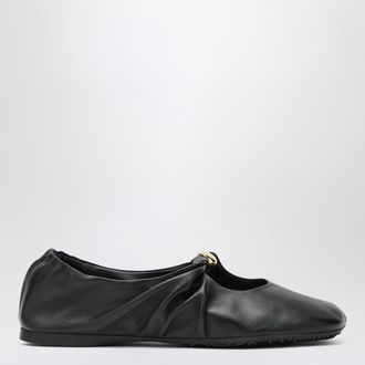 Loewe Ballerine Pebble nera in nappa