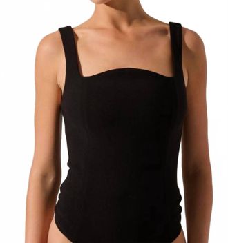 Astr Kendal Bodysuit In Black
