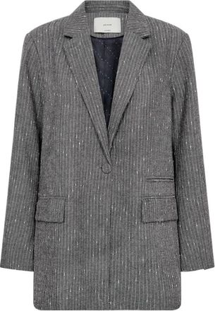 Copenhagen Muse Dames, Jassen, Grijs, Maat: 2Xs/Xs