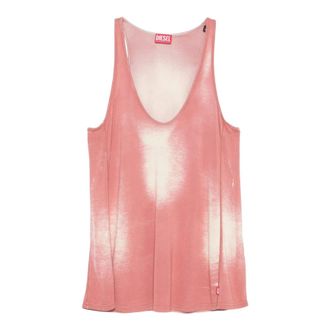 Diesel Sleeveless Tops - Tops - Mujer - Rosa - S
