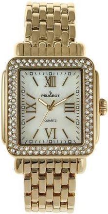 Peugeot Panther Square Tank Bracelet Watch- 36x30MM in Gold at Nordstrom