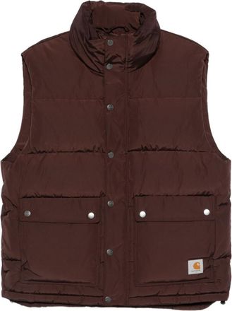 Carhartt Work in Progress Dark Brown Sleeveless Jacket
