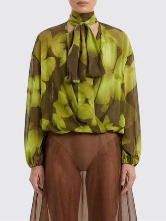 Blumarine Printed Viscose Blouse