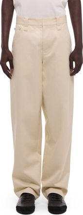 Helmut Lang Cotton Chino Pants in Oatmeal at Nordstrom, Size 29