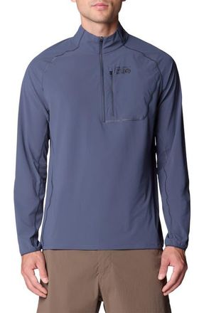 Mountain Hardwear Sunshield Half Zip in Moon Blue at Nordstrom, Size Xx-Large