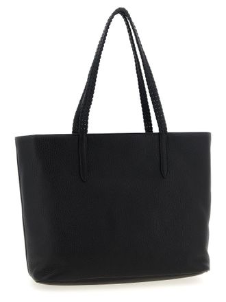 Valentino Garavani Studded VLogo Tote Bag - Black