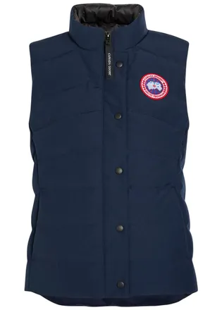 Canada Goose Freestyle Padded Arctic-tech Gilet - Navy - Xxs (UK4 / Xxs)