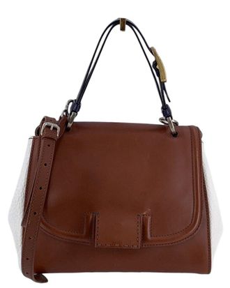 Fendi Fendi Brown Leather Silvana Shoulder Bag (Authentic Pre-Loved)