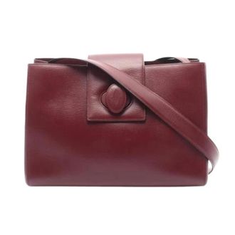 Cartier Pre-owned Vintage Schoudertas - Dames - Vintage Schoudertas - Rood - ONE Size - Leer - Vintage